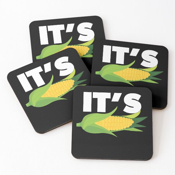 Item preview, Funny It's Corn Meme designed and sold by RoguePixel.