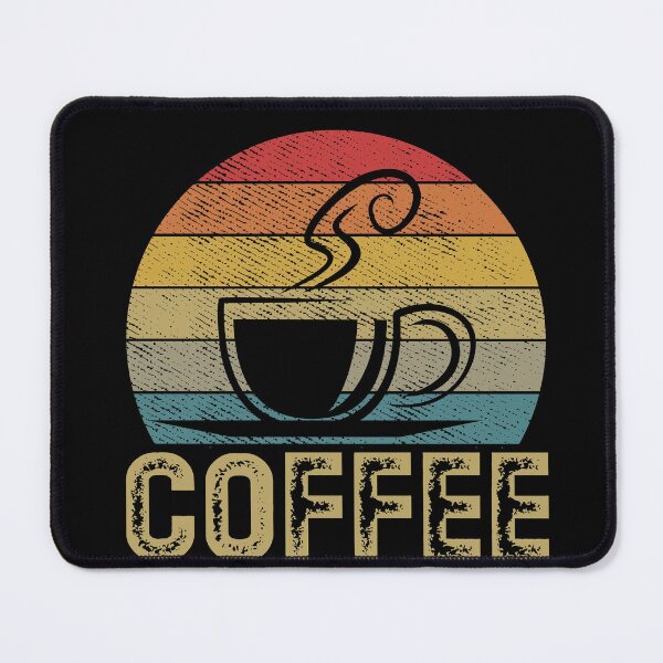 Item preview, Coffee Lover Retro Sunset Coffee designed and sold by RoguePixel.