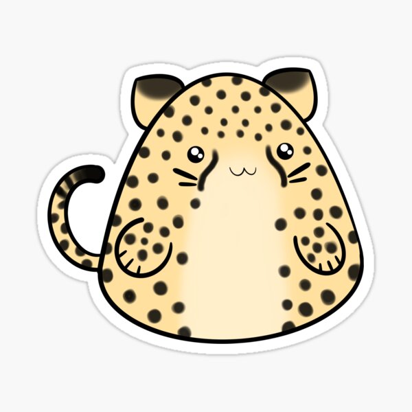 Premium Vector | Cute cheetah cartoon vector art illustration design