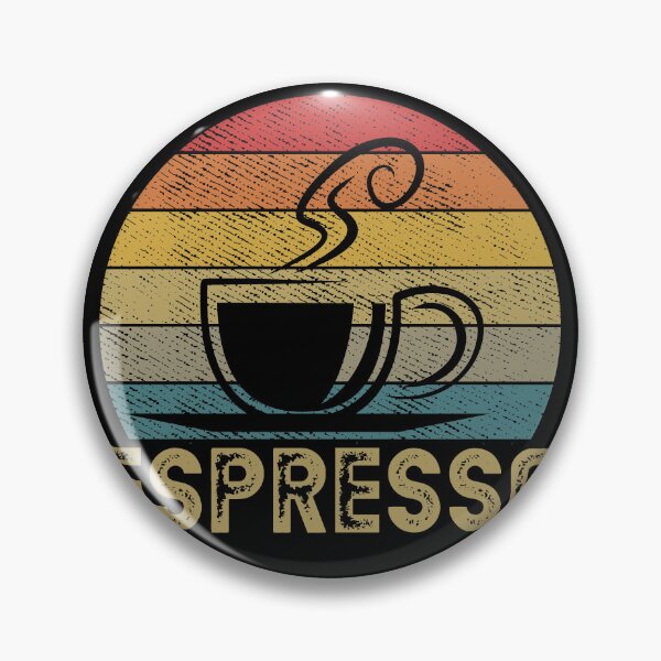 Item preview, Espresso Lover Retro Sunset Coffee designed and sold by RoguePixel.