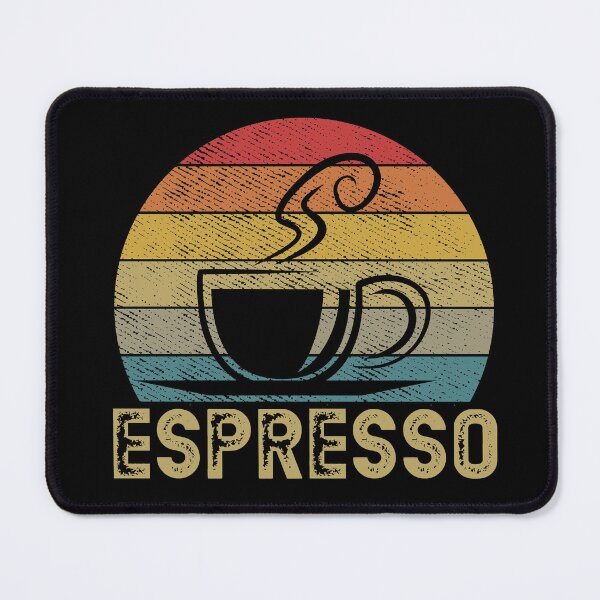 Item preview, Espresso Lover Retro Sunset Coffee designed and sold by RoguePixel.