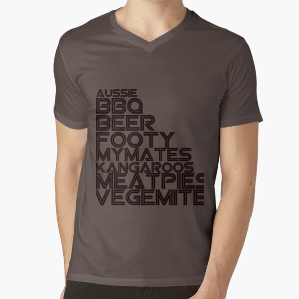 The Aussie T Shirt V-Neck T-Shirt