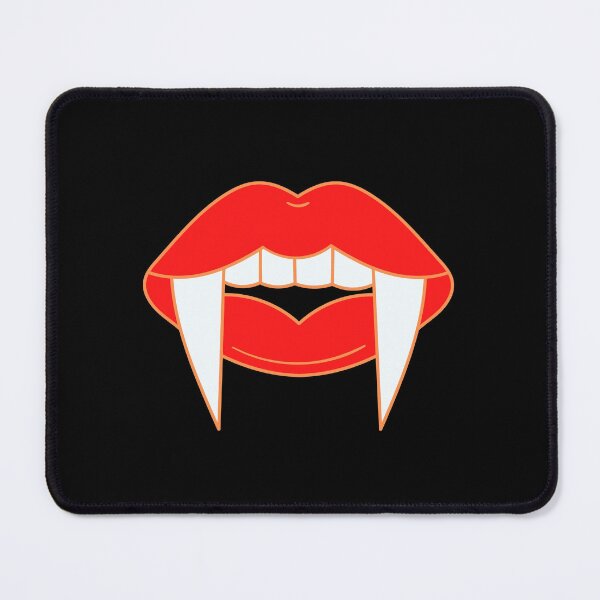 Item preview, Halloween 2022 - Vampire Fangs and Red Lips  designed and sold by olegarh.