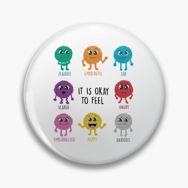 Item preview, It is okay to feel - Feelings and emotions Mental Health designed and sold by LEFDDesigns.