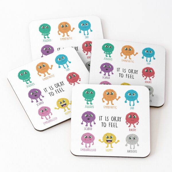 Item preview, It is okay to feel - Feelings and emotions Mental Health designed and sold by LEFDDesigns.