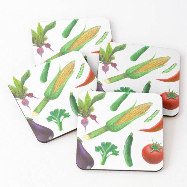Item preview, Botanical Illustration - Summer Vegetables  designed and sold by Persona-.