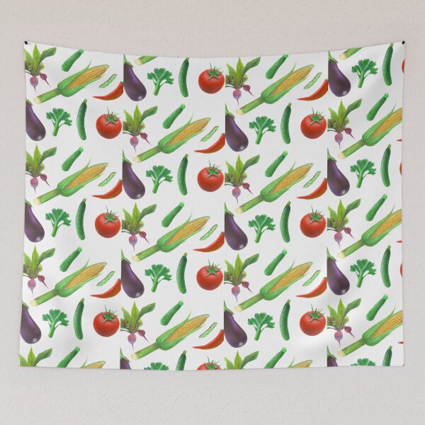 Item preview, Botanical Illustration - Summer Vegetables  designed and sold by Persona-.