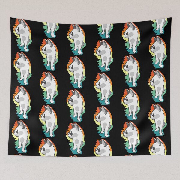 Item preview, funny cat face with funky glasses designed and sold by THROUGH-LIFE.