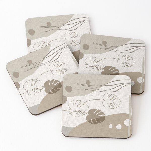 Artikelvorschau, Abstrakt - Go with the Flow 2 in Beige entworfen und verkauft von simplydesignart.