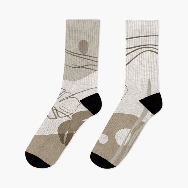 Item preview, Abstract - Go with the Flow 2 in Beige designed and sold by simplydesignart.