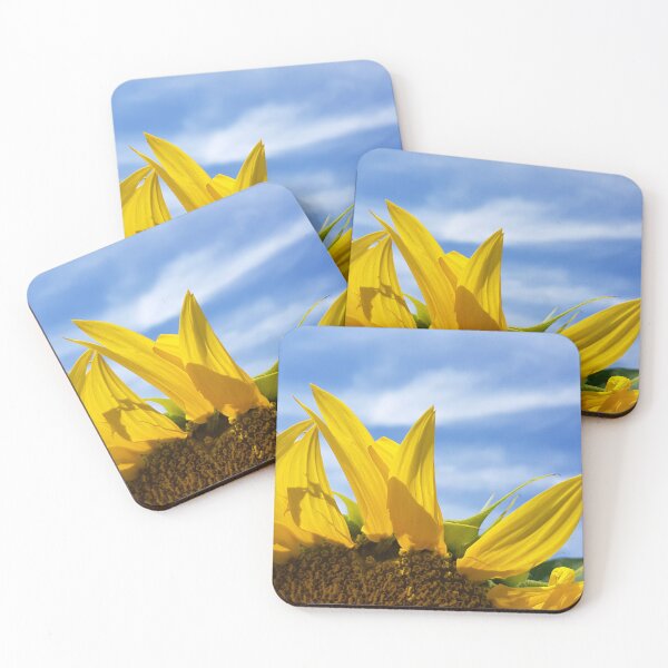 Item preview, Sunflower Petals Tickling The Blue Sky Art Photo  designed and sold by DEC02.