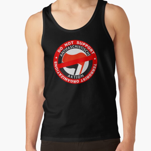 Do Not Support Terrorist Organizations Antifa Tank Top