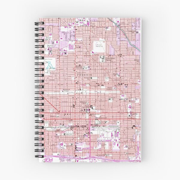 Item preview, Vintage Map of Phoenix Arizona (1952) 2 designed and sold by BravuraMedia.