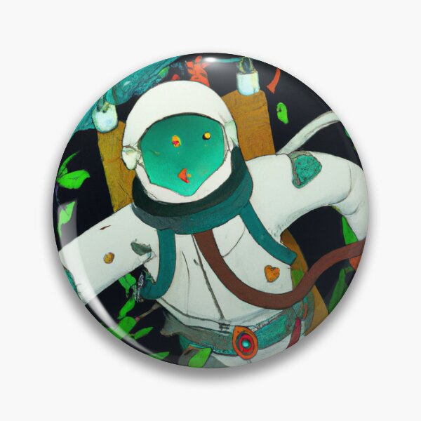 Artikelvorschau, Astronaut verloren in einem außerirdischen Wald entworfen und verkauft von Watermelon-Wolf.