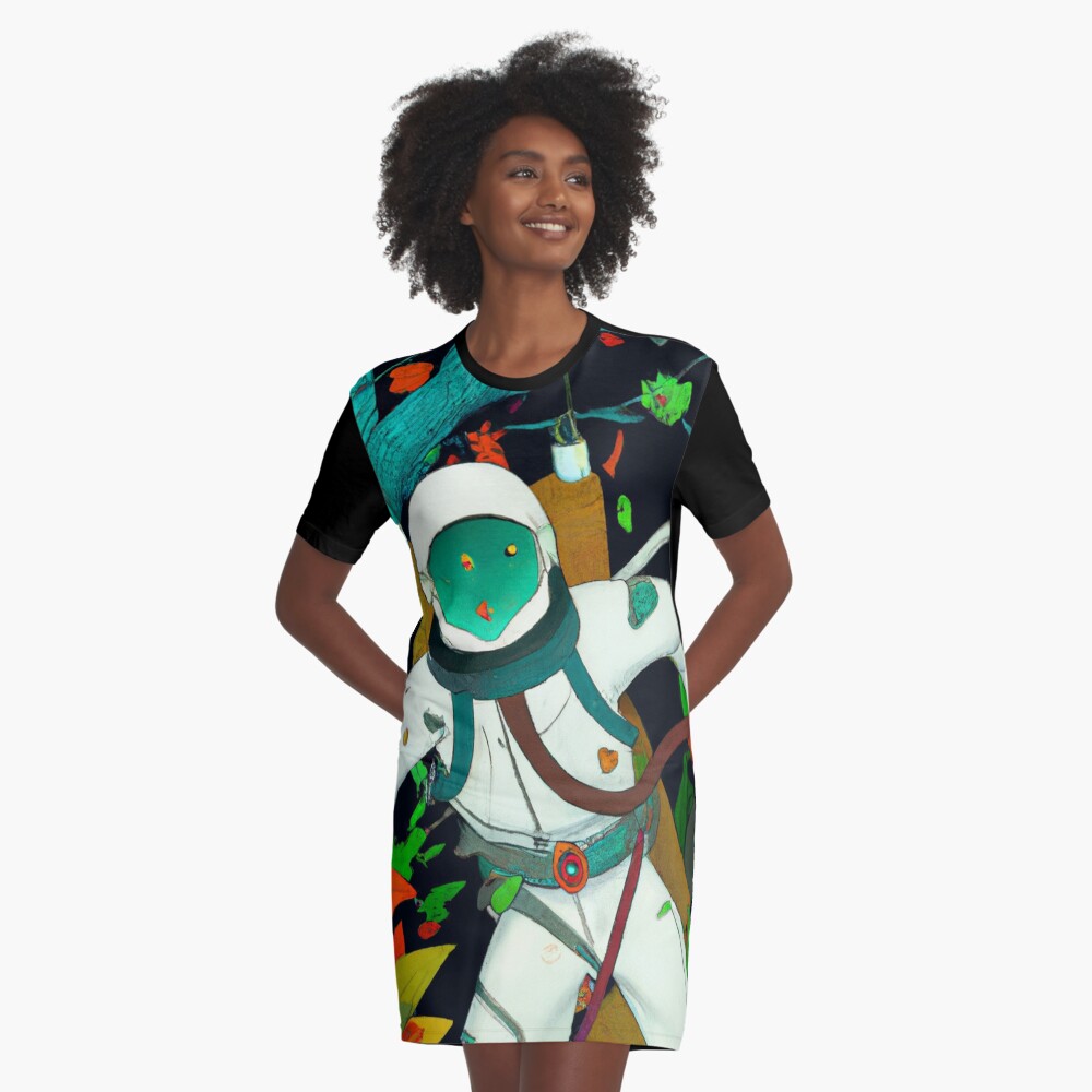 Item preview, Graphic T-Shirt Dress designed and sold by Watermelon-Wolf.