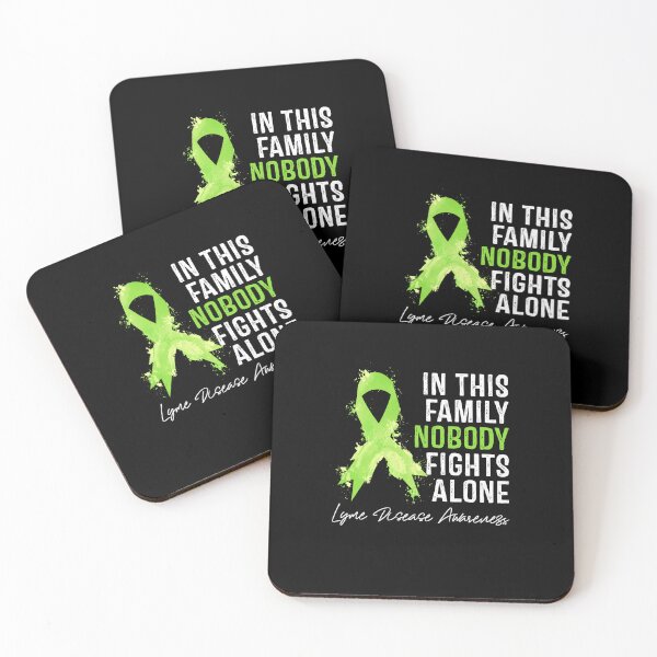 Item preview, Nobody Fights Alone Lyme Disease Awareness designed and sold by NgocCong.
