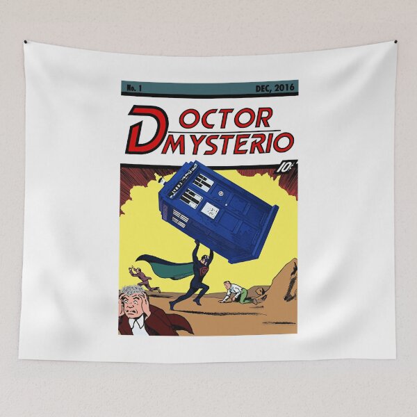 Item preview, Light Blue Musician Doctor Mysterio Comics designed and sold by Christopheroppe.