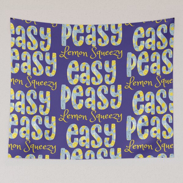 Item preview, Easy Peasy Lemon Squeezy designed and sold by toadsforall.
