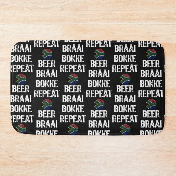 Artikelvorschau, Bier Braai Bokke Wiederholen | Südafrika-Rugby-Fan | Braai-Zeit entworfen und verkauft von d247.