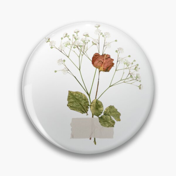 Item preview, Cottagecore taped flower sticker designed and sold by Elizabeth-Bal.
