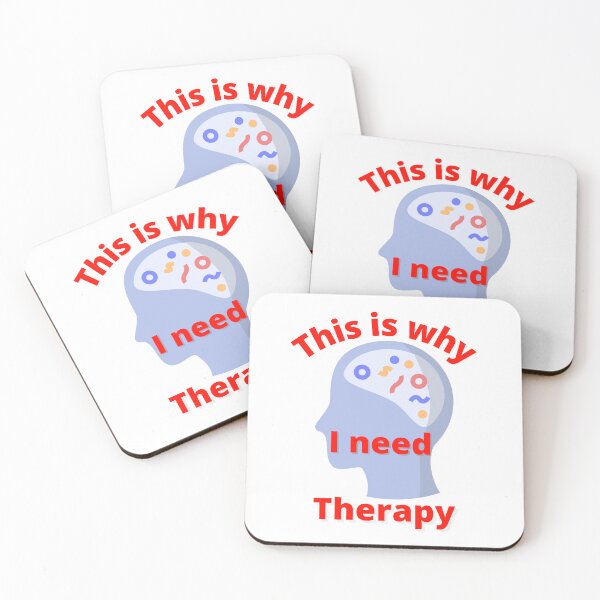 Item preview, This Is Why I Need Therapy designed and sold by Digitalme Designs.