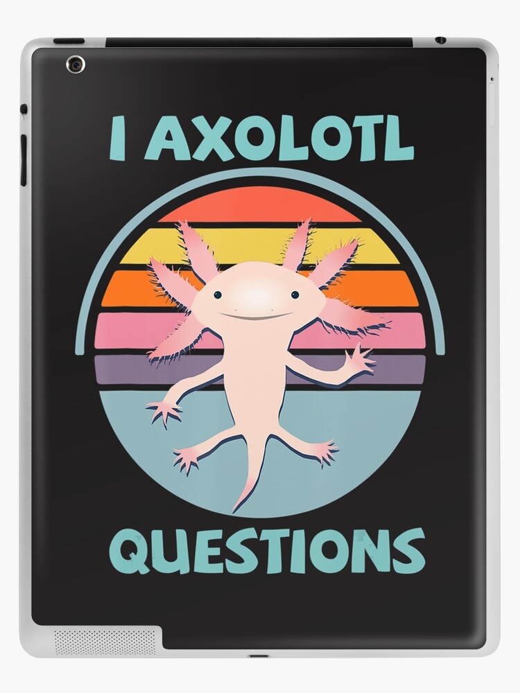 Axolotl Gift Kids Kawaii Axolotl Gifts Men Axolotl iPad Air Cover