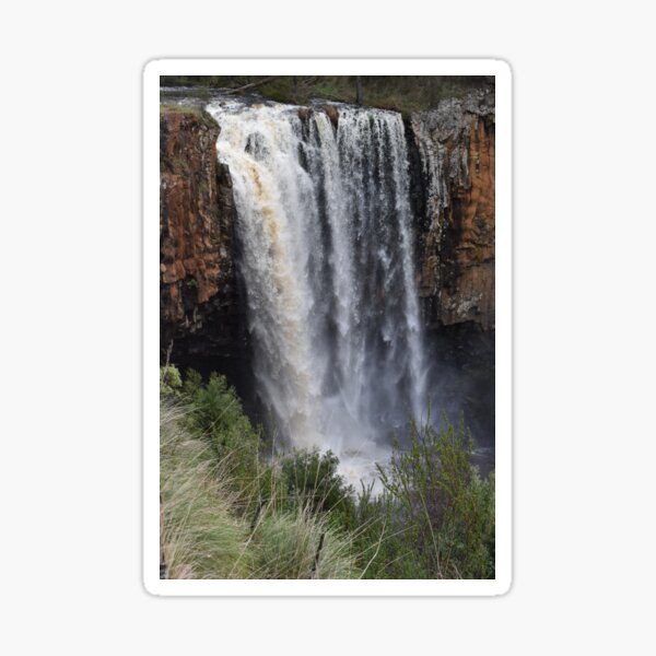 Item preview, Trentham Falls in Winter designed and sold by Yolanda Caporn Art.