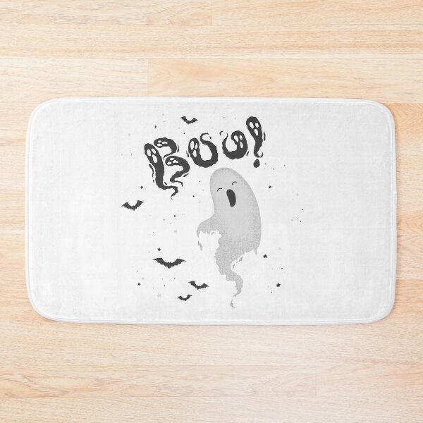 Item preview, Halloween illustration with cute ghost and lettering Boo designed and sold by DarianaArt.