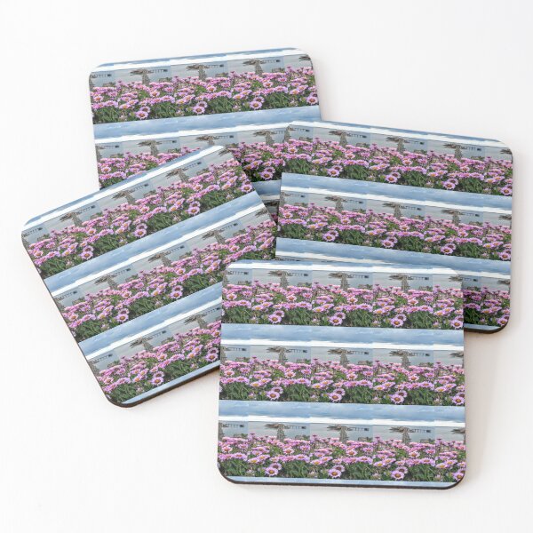 Item preview, Pink Flowers and Birnbeck Pier Weston-super-Mare designed and sold by wumplekin.