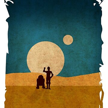 Artwork thumbnail, Droids In The Dunes by popartmusic