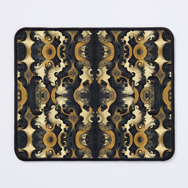 Item preview, Black Gold on Bone and Ivory designed and sold by MysticAlgorithm.