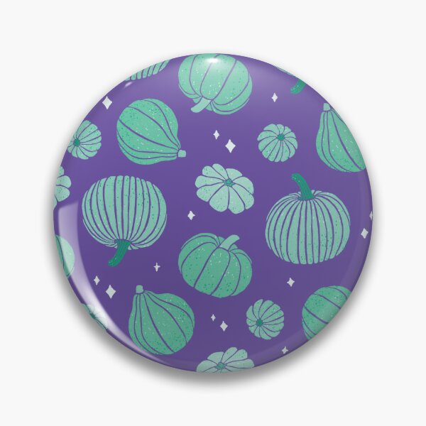 Item preview, Space Pumpkins - Purple and Teal designed and sold by CircusCreative.