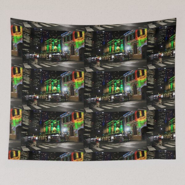 Item preview, The Rocks crossing Vivid Sydney 2019 designed and sold by Lauren Elizabeth Photograhy AU.