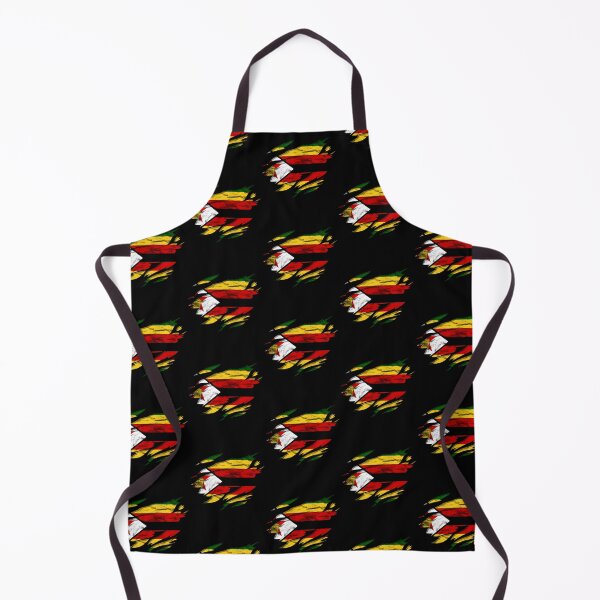 Item preview, Ripped Rip Open Zimbabwe Flag Palm designed and sold by rafaeltto.