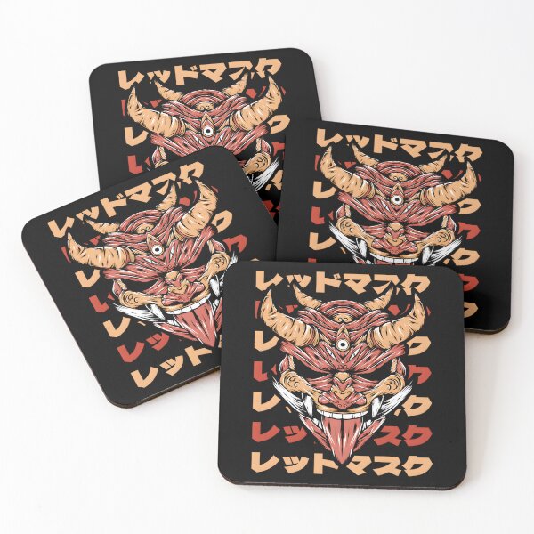 Item preview, RED ONI Japan Mask   Premium  designed and sold by manzhaolafsu.
