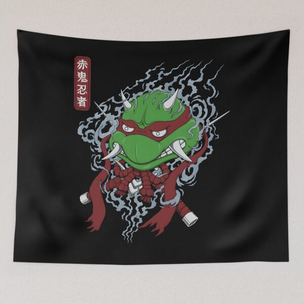 Item preview, Red Oni Ninja Classic  designed and sold by manzhaolafsu.