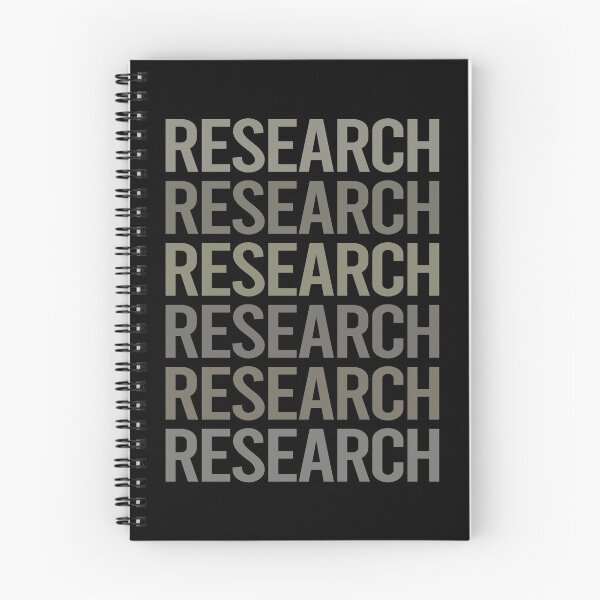 Item preview, Gray Text Art Research Researcher designed and sold by StoreCalamity.