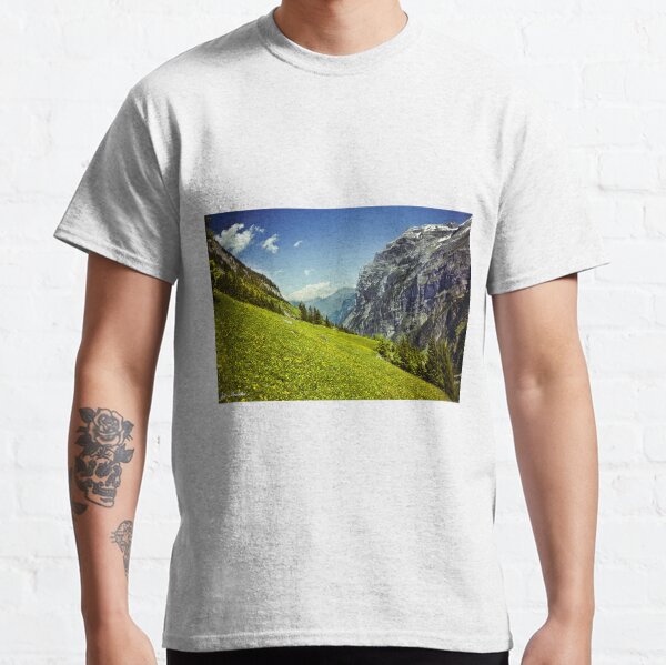 Lauterbrunnen Valley in Bloom Classic T-Shirt