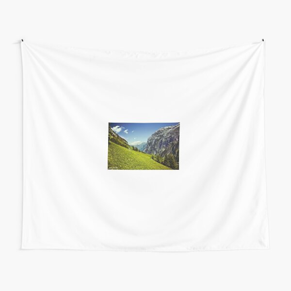Disover Lauterbrunnen Valley in Bloom Tapestry