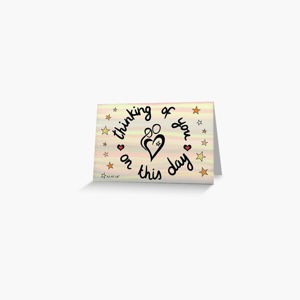 Thinking of you Carte de vœux