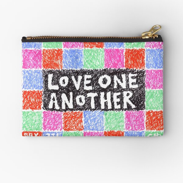 Project 321 - Love One Another Zipper Pouch
