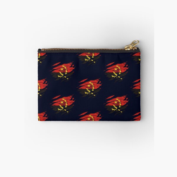 Item preview, Ripped Rip Open Angola Flag Palm designed and sold by rafaeltto.