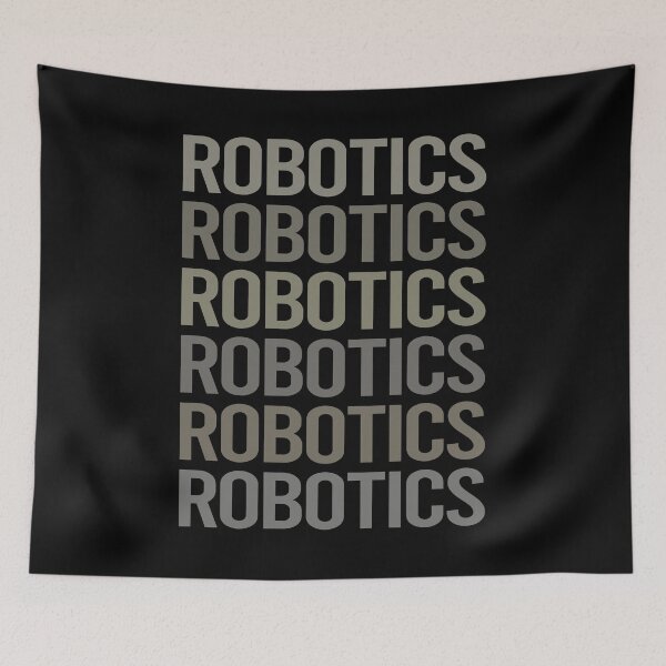 Item preview, Gray Text Art Robotics Robot Robots designed and sold by StoreCalamity.