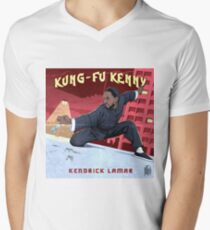 Camiseta de cuello en V Kung Fu Kenny