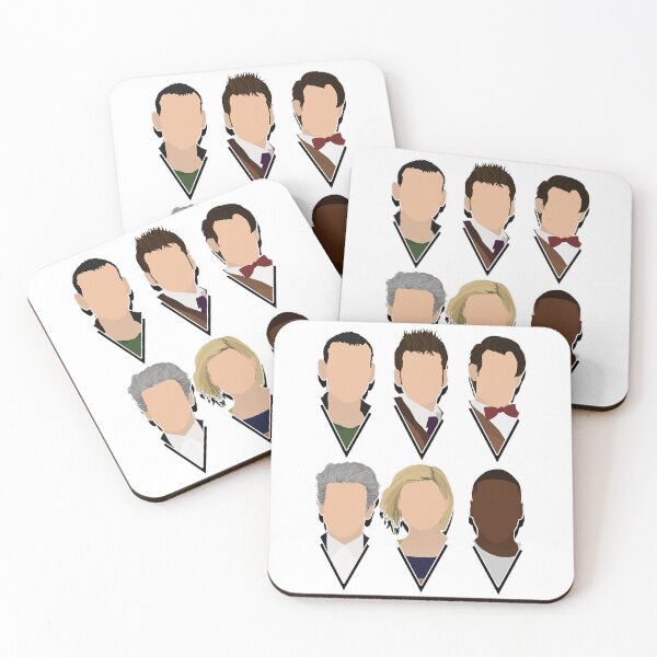 Item preview, Vintage Musician All 6 Modern Doctors Including Ncuti Gatwa designed and sold by Christopheroppe.