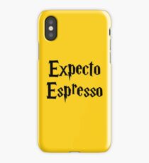 Expecto Espresso - I Await Espresso iPhone Case