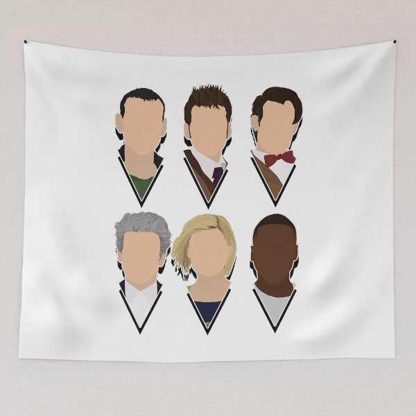 Item preview, Vintage Musician All 6 Modern Doctors Including Ncuti Gatwa designed and sold by Christopheroppe.