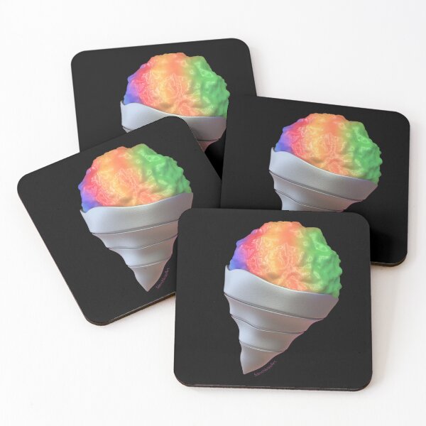 Item preview, Rainbow Snow Cone in 3D designed and sold by SilentNoiseArt.