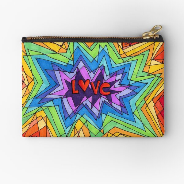 Proejct 321 - Love Starburst Zipper Pouch