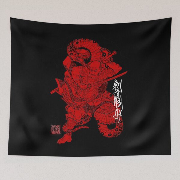 Item preview, Red samurai Irezumi Classic  designed and sold by manzhaolafsu.
